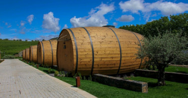 Sleep Inside a Barrel After Tasting Wine at a Portuguese Vineyard