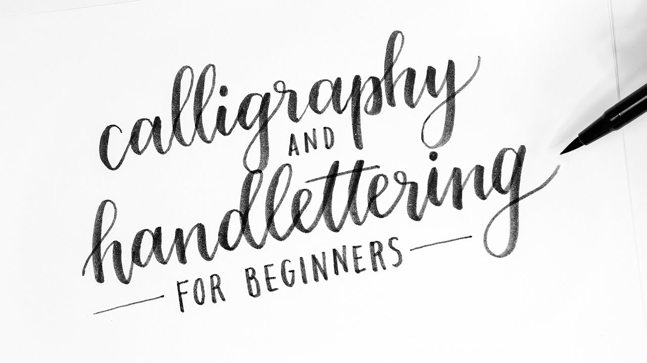 Introduction to Modern Script Calligraphy